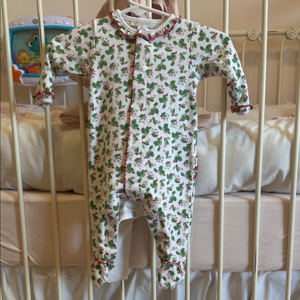 Charming Floral Kids Footie